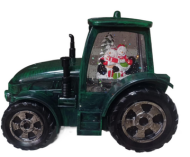 Снежная Лампа Трактор 16см*21см Арт-8061