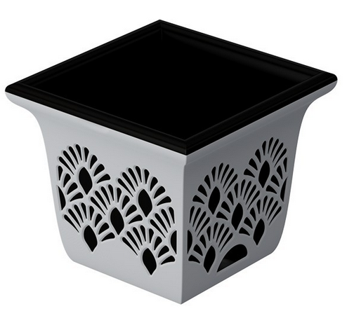 Горшок Лотос 200мм 3,5лит (с прикорневым поливом)