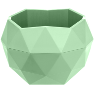 Горшок Топаз 0,45лит Мята Арт-9118 (с дренажной системой)