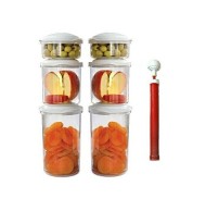 Набор контейнеров Вакуумных 6шт + Насос КВХН-96-6 (1 ЭТАЖ)