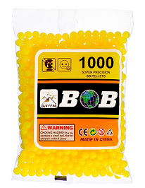 Пульки 6мм пластиковые в пакете 1000шт Арт-2995412