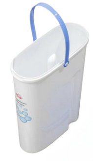 Контейнер 5лит для Стиральн порошка Сиреневый Арт-М-1240 (Без КРЫШЕК)