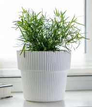 Горшок Алемар 2,4лит Белый (с дренажной системой)