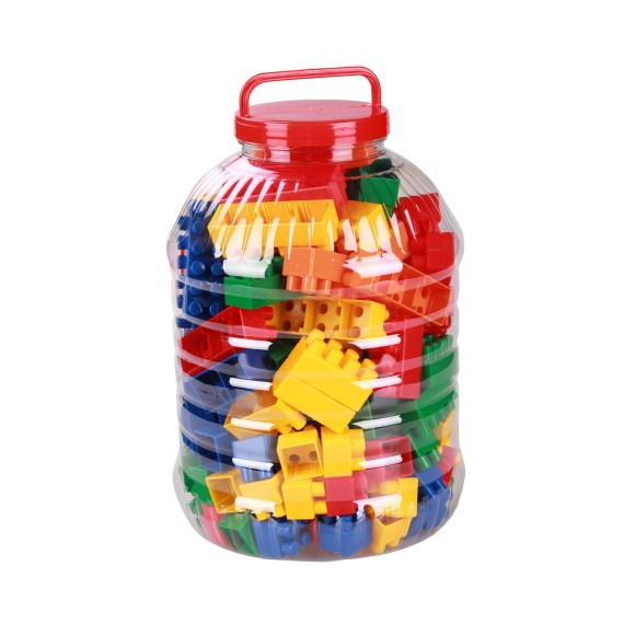 Конструктор Детский 150шт в банке М4952 БАШ Конструктор Детский 150шт в банке М4952 БАШ