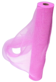 Сетка Простая Розовая 53см*6,5