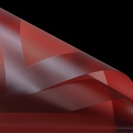 Пленка Листами Матовая Широкий Кант Бордовая 60/60см (1уп/20шт) Цена за 1 ЛИСТ