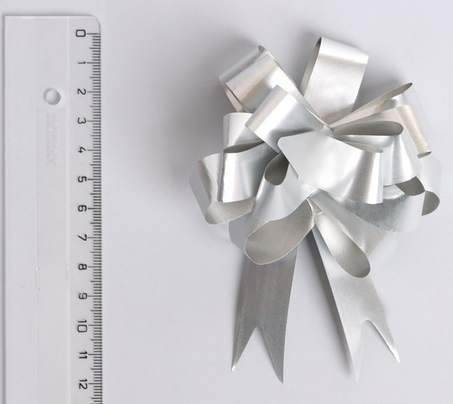 Бант Шар 1,8см Серебро Арт-893010 Бант Шар 1,8см Серебро Арт-893010