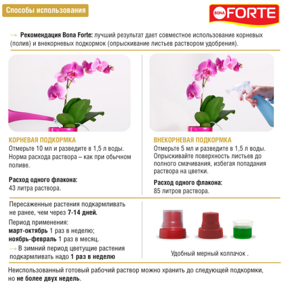 Удобрение Бона Форте Красота Орхидей 285мл (1уп/20шт) min 3шт Удобрение Бона Форте Красота Орхидей 285мл (1уп/20шт) min 3шт