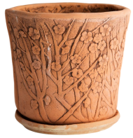 Кашпо Сакура №-2 ЗОЛОТОЕ (D-15см)