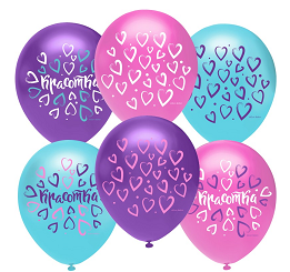 Шар латексный 12/30см пастель Красотка 1уп/25шт Арт 812226