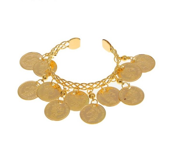 Браслет для восточн танцев Монеты 1383273