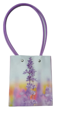Сумочка для горшечных цветов 130*120*150мм Лаванда Арт-175
