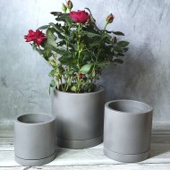 Кашпо Лаунж 1,38лит (D-16см)