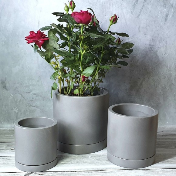 Кашпо Лаунж 1,38лит (D-16см) Кашпо Лаунж 1,38лит (D-16см)