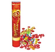 Пневмохлопушка 15см Золотое колечко Арт-326557