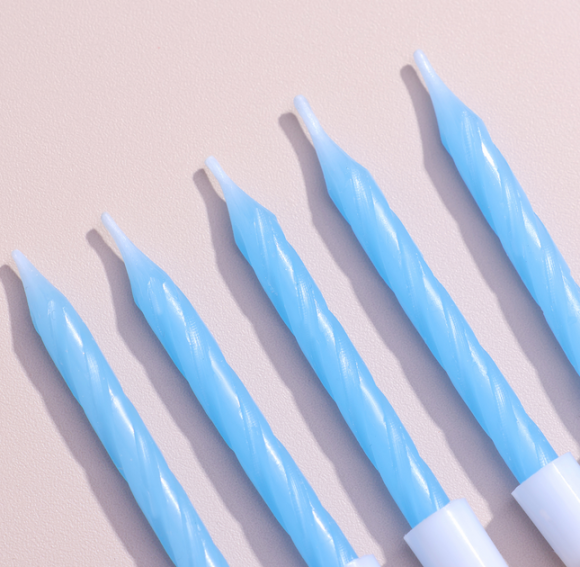 Свечи для торта С Днём Рождения Неоновые Синие 10шт 3119578 Свечи для торта С Днём Рождения Неоновые Синие 10шт 3119578