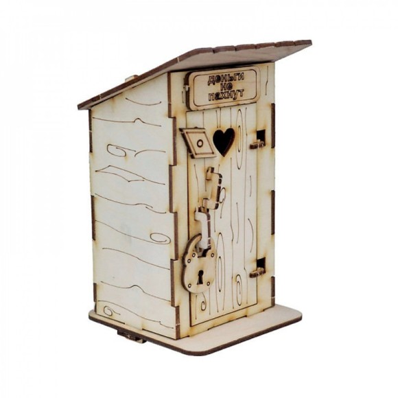 Копилка Туалет дерево