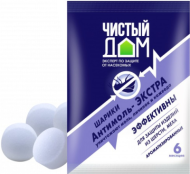 Антимоль шарики 40гр Чистый Дом (1уп/250шт)
