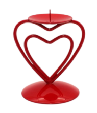 Подсвечник Гламур Красный