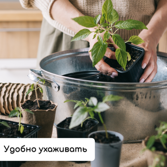 Набор для рассады Greengo стаканы 320мл*18шт поддон 51×26см Арт-1986220