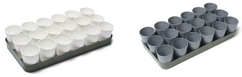 Набор для рассады Greengo стаканы 250мл*18шт + поддон 41×20см Арт-3341023 Набор для рассады Greengo стаканы 250мл*18шт + поддон 41×20см Арт-3341023