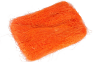 Наполнитель Сизаль 40гр для Подарков Оранжевый