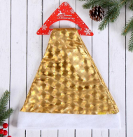 Колпак Новогодний Голография (текстиль) 38*29см Арт-4311407