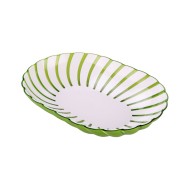 Салатник пластик Грация 1,8лит Зелёный овальный Арт-М-6296 (БАШ) Салатник пластик Грация 1,8лит Зелёный овальный Арт-М-6296 (БАШ)
