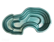 Пруд садовый 640лит Зелёный 245*128*60см