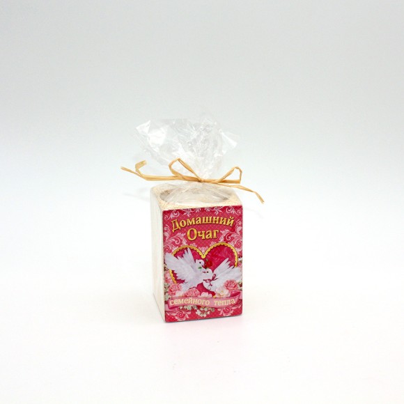 Подсвечник Семейного тепла на 1 свечу 5,5*7,5см Арт-185610 Подсвечник Семейного тепла на 1 свечу 5,5*7,5см Арт-185610