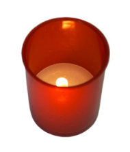 Свеча Поминальная пластик Цилиндр 60*72мм Свеча Поминальная пластик Цилиндр 60*72мм