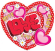 Валентинка Love Арт-2-55-14225 20шт