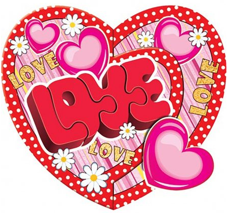 Валентинка Love Арт-2-55-14225 20шт Валентинка Love Арт-2-55-14225 20шт