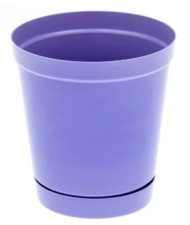 Горшок Глэдис 1,2лит Сиреневый с поддоном