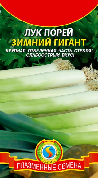 Лук порей Зимний гигант ЦВ/П (ПЛАЗМА) 0,5гр позднеспелый