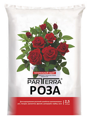 Грунт Роза 2,5лит PARTERRA (1уп/20шт) Нов-Агро