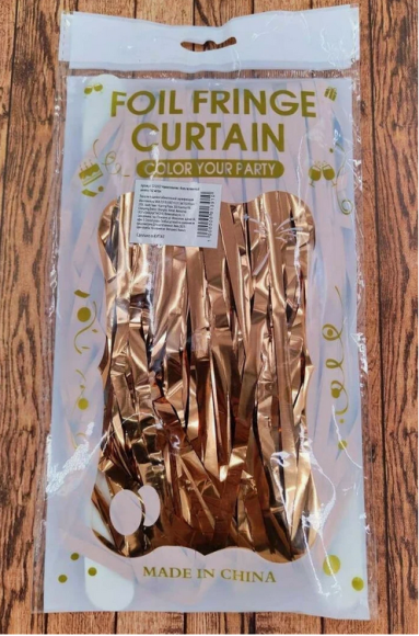 Дождик для фотозон Цветной 180см*100см