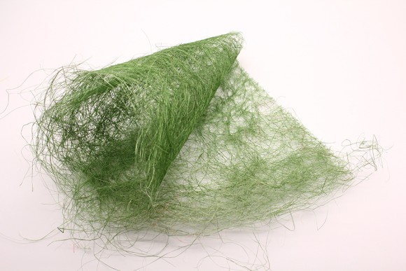 Каркас-КОНУС для букета СИЗАЛЬ Зеленый 60/30см