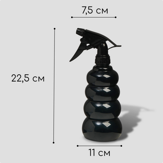 Опрыскиватель пульверизатор Чёрный перламутр 550мл Greengo Арт-3028623