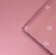 Пленка матовая Моя Любовь Пюсовый 58см/10м