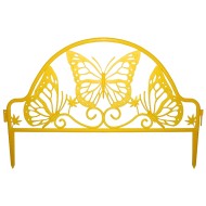 Заборчик пластиковый Бабочки 1 секция 50*31см LISTOK Арт-01011-Y Заборчик пластиковый Бабочки 1 секция 50*31см LISTOK Арт-01011-Y