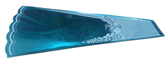 Конус мет/рис 36/80 Супер Бирюза (1уп/50шт) Цена за лист