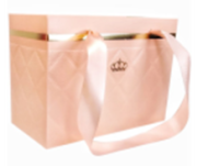 Сумочка для горшечных цветов 205*150мм Империал Персик