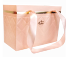 Сумочка для горшечных цветов 205*150мм Империал Персик