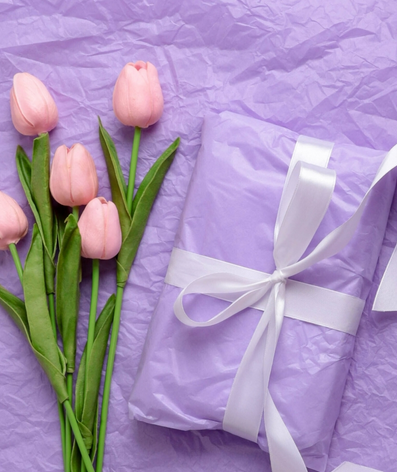 Бумага листами Тишью 50*66см Сиреневая (1уп/10шт) ЦЕНА за лист Бумага листами Тишью 50*66см Сиреневая (1уп/10шт) ЦЕНА за лист