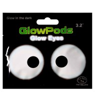 Наклейка Глаза Круглые светящаяся Арт-6230725