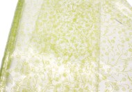 Пленка прозрачная с рисунком Пируэт Pirouette Салатовая 70см/200гр