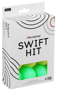 Мяч для настольного тенниса Набор 12шт*40мм Арт-3544171