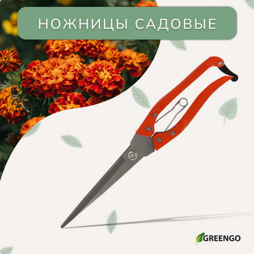 Секатор Ножницы Greengo 31см Арт-3019708 (Зал УПАКОВКА)
