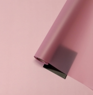 Пленка матовая Лайт Тёмная Пудра 58см/400гр